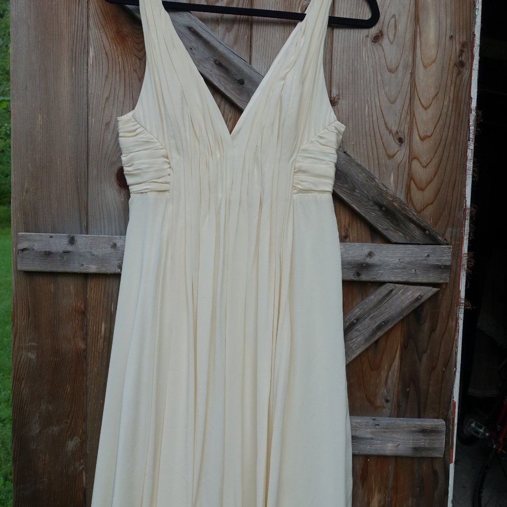 Foley + Corinna white silk dress, size Small